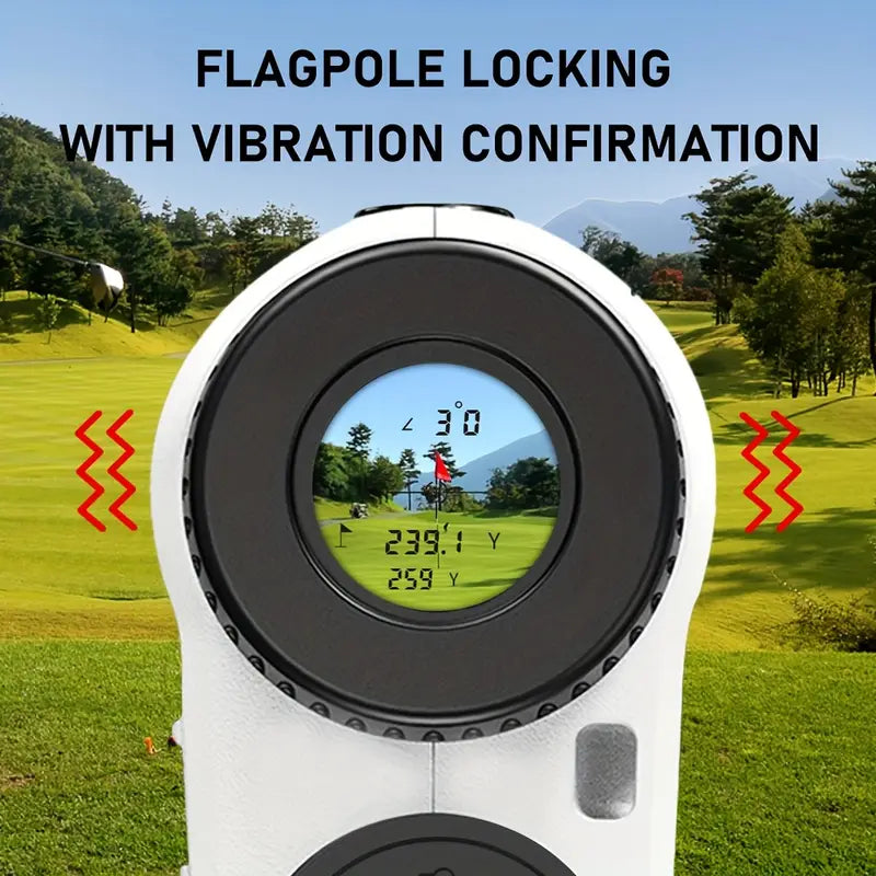 FlagLock One – Golf Rangefinder with Pin Lock & 1000-Yard Accuracy