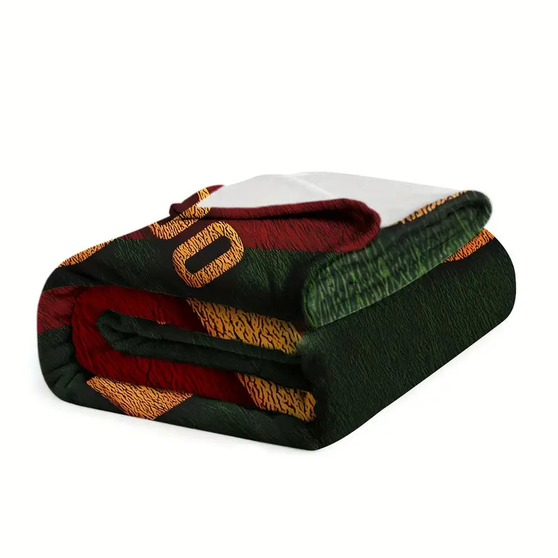 StadiumSnug Football Blanket – Warm & Comfy Flannel Throw