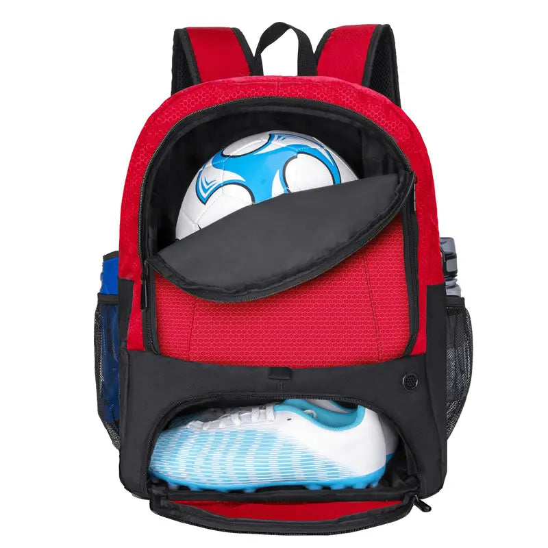 Sportura Pro – Football Backpack with Separate Shoe Compartment