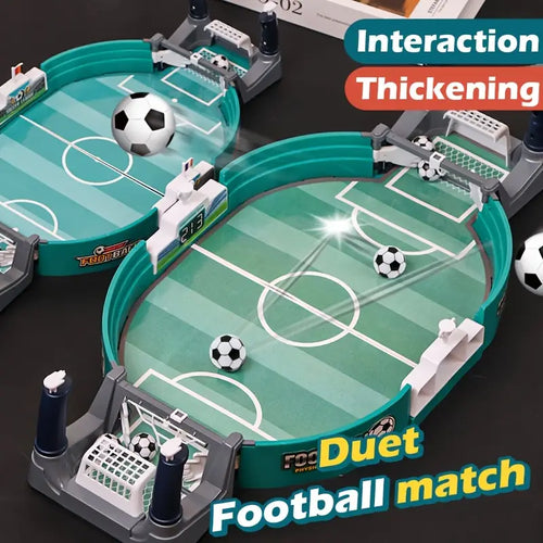 KickMaster Mini Soccer Arena – Portable Tabletop Football Game