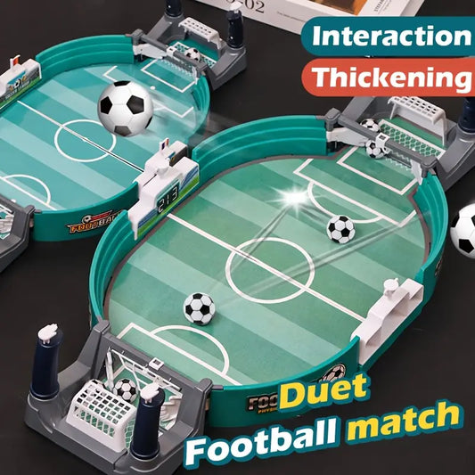 KickMaster Mini Soccer Arena – Portable Tabletop Football Game