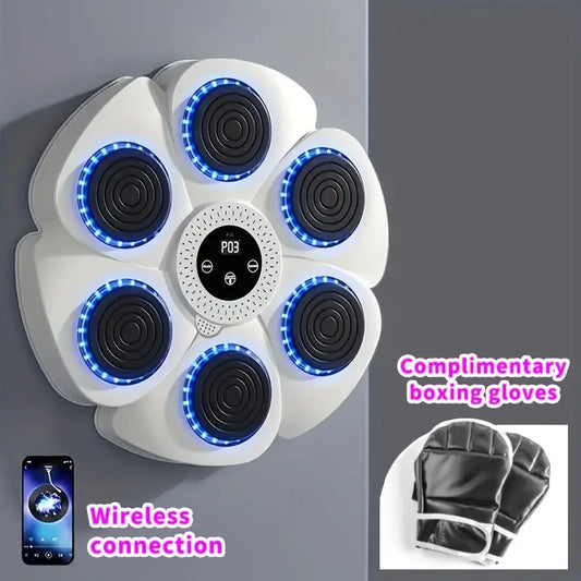 PulseStrike Smart Boxing Trainer – Interactive Wall Punch Pad for Home Fitness