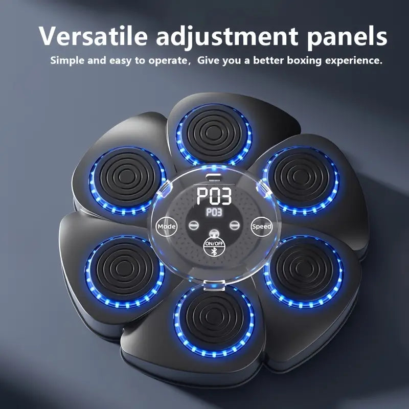 PulseStrike Smart Boxing Trainer – Interactive Wall Punch Pad for Home Fitness