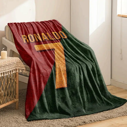 StadiumSnug Football Blanket – Warm & Comfy Flannel Throw