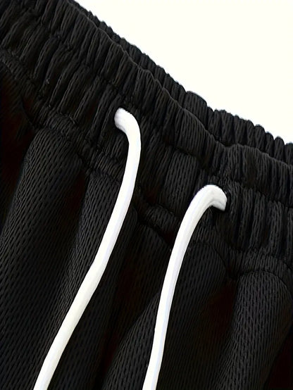 HoopStride 3-Pack Men’s Basketball Shorts – Breathable & Zippered