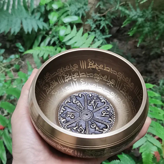 SereniTone Nepal Singing Bowl – Handcrafted Meditation Sound Bowl
