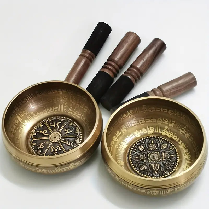 SereniTone Nepal Singing Bowl – Handcrafted Meditation Sound Bowl