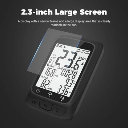 TrailPilot Wireless GPS Bike Computer – Smart Speedometer & Odometer