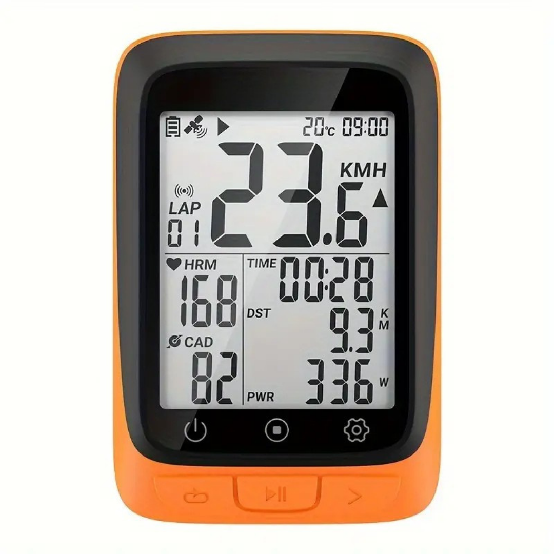 TrailPilot Wireless GPS Bike Computer – Smart Speedometer & Odometer