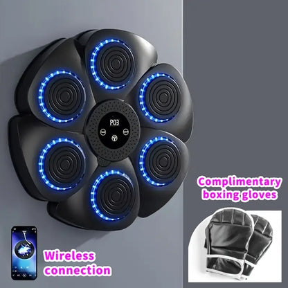 PulseStrike Smart Boxing Trainer – Interactive Wall Punch Pad for Home Fitness