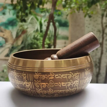 SereniTone Nepal Singing Bowl – Handcrafted Meditation Sound Bowl