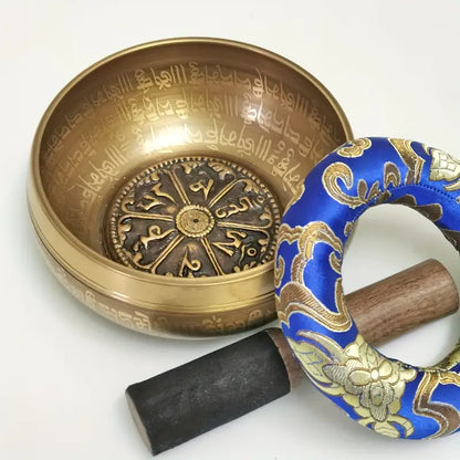 SereniTone Nepal Singing Bowl – Handcrafted Meditation Sound Bowl